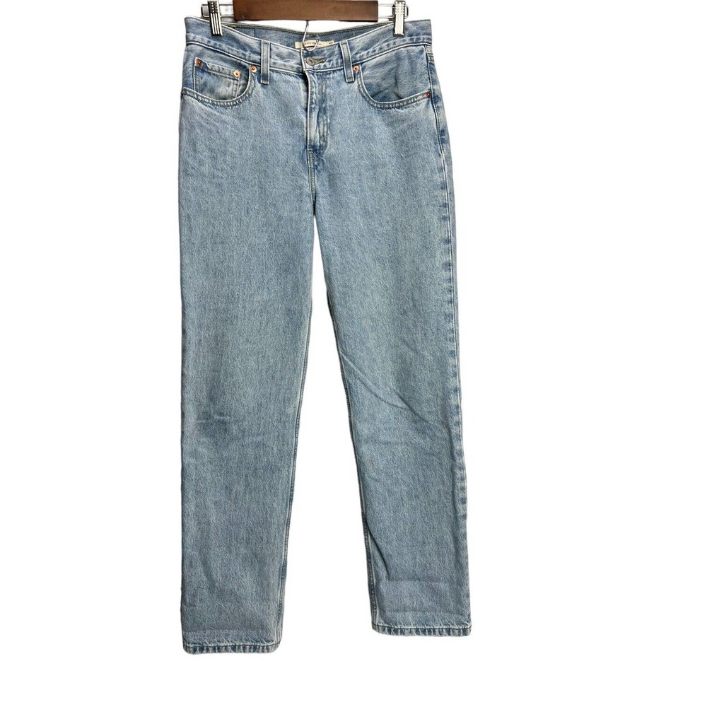 Levis Levi Strauss Low Pro Straight Jeans 28 Women